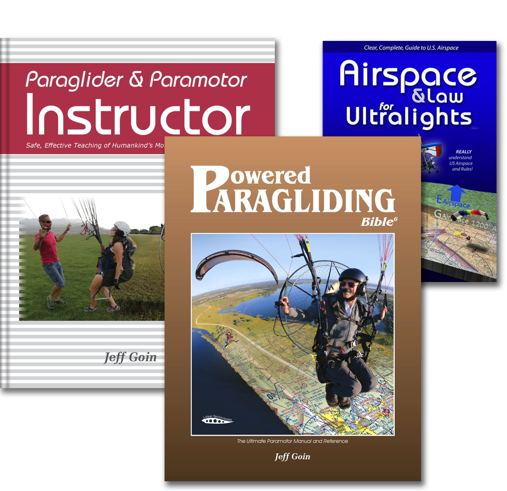 Paraglider & Paramotor Instructor Book by Jeff Goin 